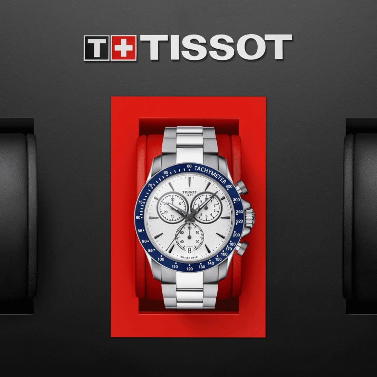 Tissot,T-Sport 42.50mm,42.50mm,Stainless Steel,Silver White,Quartz,Sapphire,T106,T106.417.11.031.00