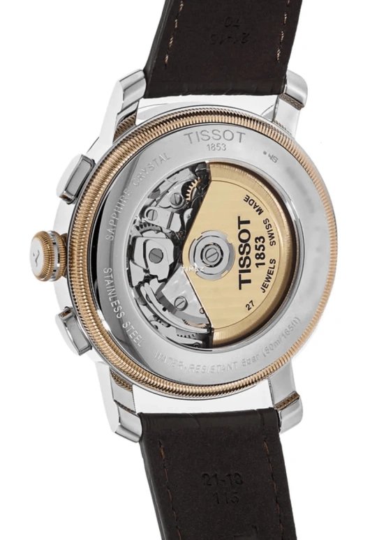 Tissot,T-Classic 42mm,42mm,Stainless Steel,Silver,Automatic,Chronograph,Day,T097,T097.427.26.033.00