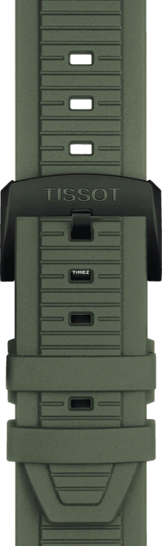 Tissot,Chemin Des Tourelles 45mm,45mm,Stainless Steel,Black,Green,Quartz,Chronograph,Day,T141,T141.417.37.061.02