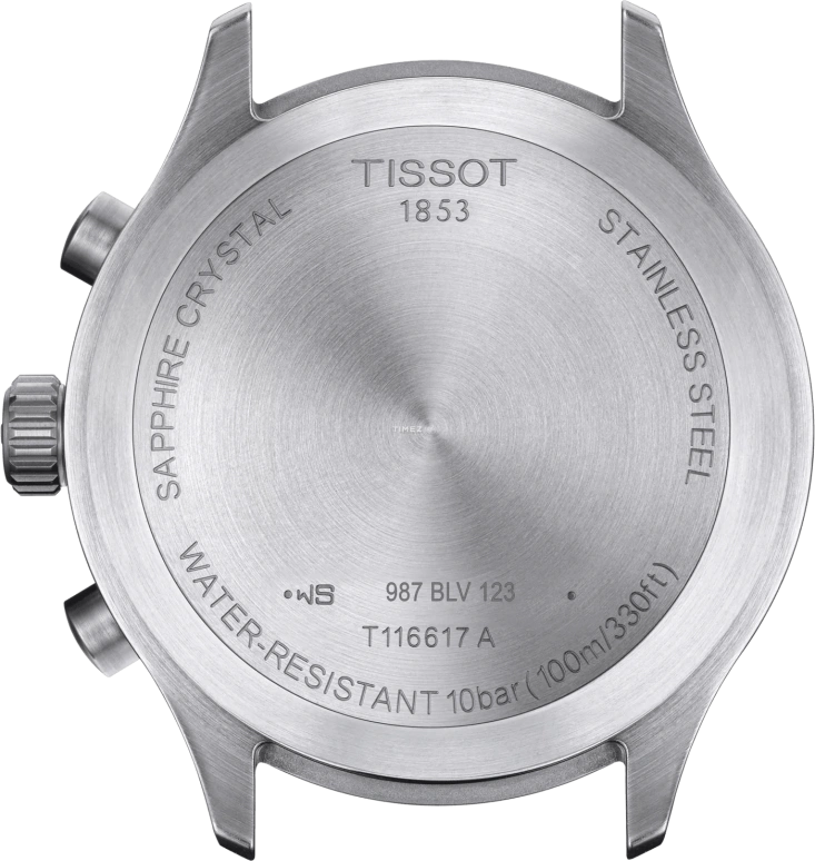 Tissot,T-Sport 45mm,45mm,Stainless Steel,Black,Quartz,Chronograph,Day,T116,T116.617.16.062.00