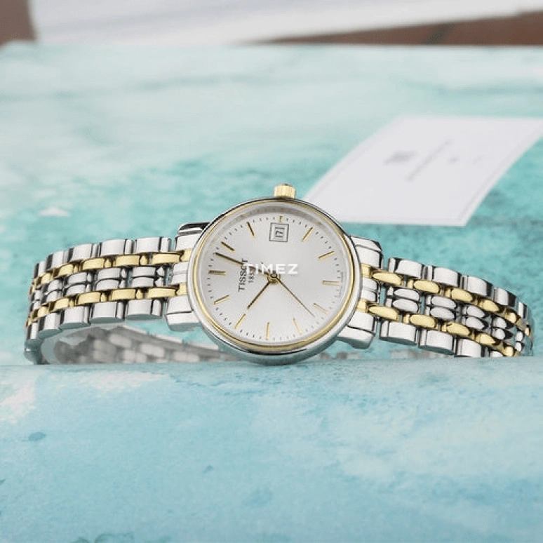 Tissot,T-Classic 24mm,24mm,Stainless Steel,White,Quartz,Day,26280hours,T52,T52.2.281.31