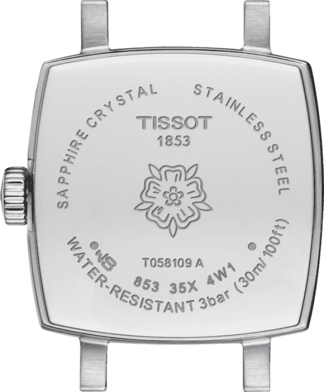 Tissot,Lovely 20mm,20mm,Stainless Steel,Black,Sapphire,Crystal Glass,T058,T058.109.17.056.00