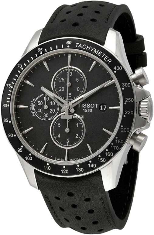 Tissot,T-Sport 45mm,45mm,Stainless Steel,Black,Automatic,Chronograph,Day,T106,T106.427.16.051.00