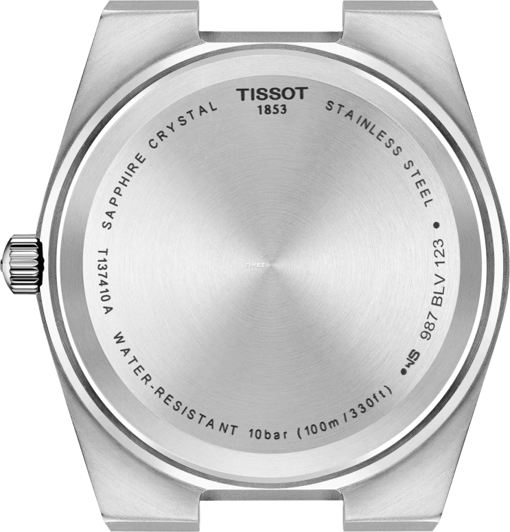 Tissot,PRX 40mm,40mm,Stainless Steel,White,Quartz,Day,Sapphire,T137,T137.410.17.011.00