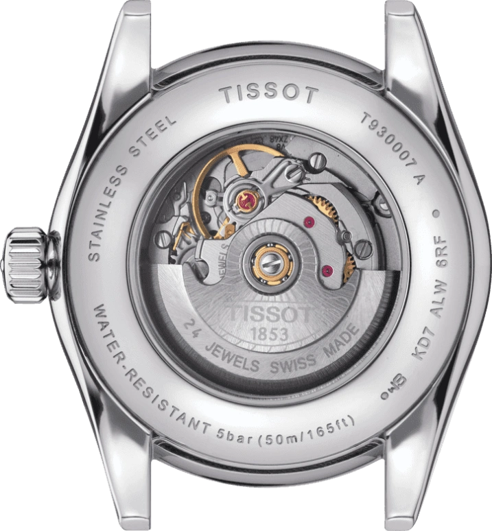 Tissot,T-Lady 29.30mm,29.30mm,Rose Gold,Stainless Steel,Beige,Automatic,Date,48hours,T930,T930.007.46.261.00