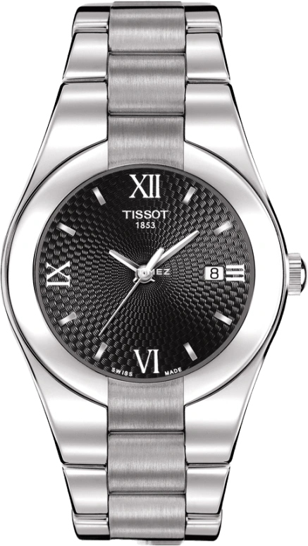 Tissot,T-Trend 32mm,32mm,Stainless Steel,Black,Quartz,26280hours,Sapphire,Crystal Glass,T043,T043.210.11.058.00