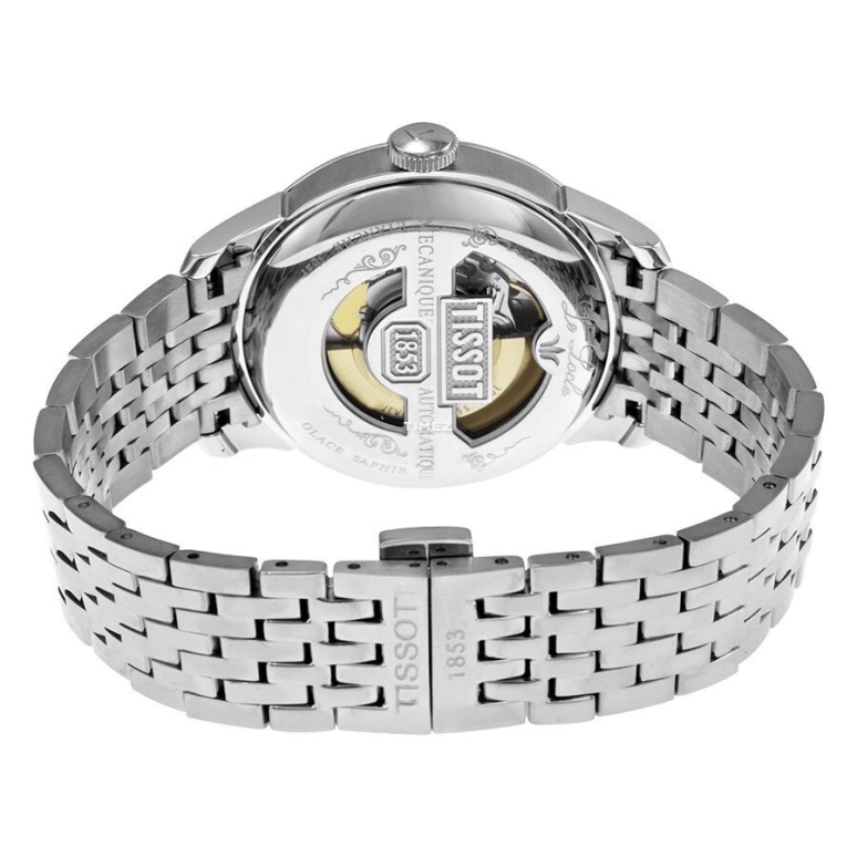 Tissot,Le Locle 39.30mm,39.30mm,Stainless Steel,Silver White,Automatic,Day,42hours,T41,T41.1.833.50