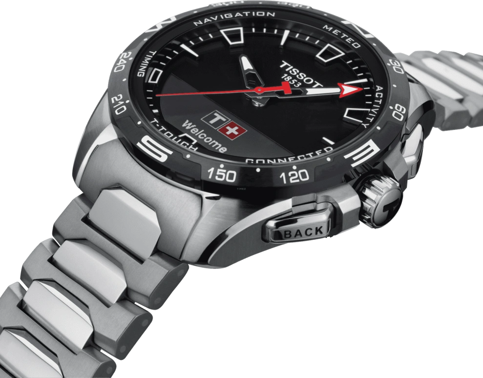 Tissot,Touch 47mm,47mm,Titanium Gold,Black,Sapphire,T121,T121.420.44.051.00