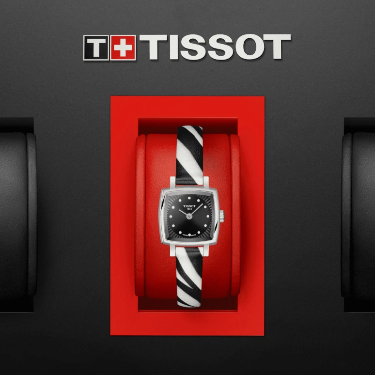 Tissot,Lovely 20mm,20mm,Stainless Steel,Black,Sapphire,Crystal Glass,T058,T058.109.17.056.00