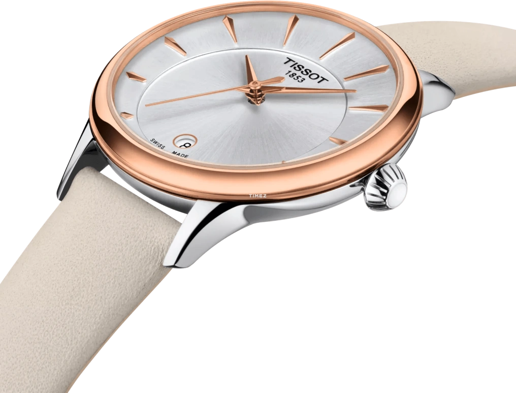 Tissot,Odaci-T 33.17mm,33.17mm,Stainless Steel,Silver White,Quartz,Day,Sapphire,Crystal Glass,T1332102603100