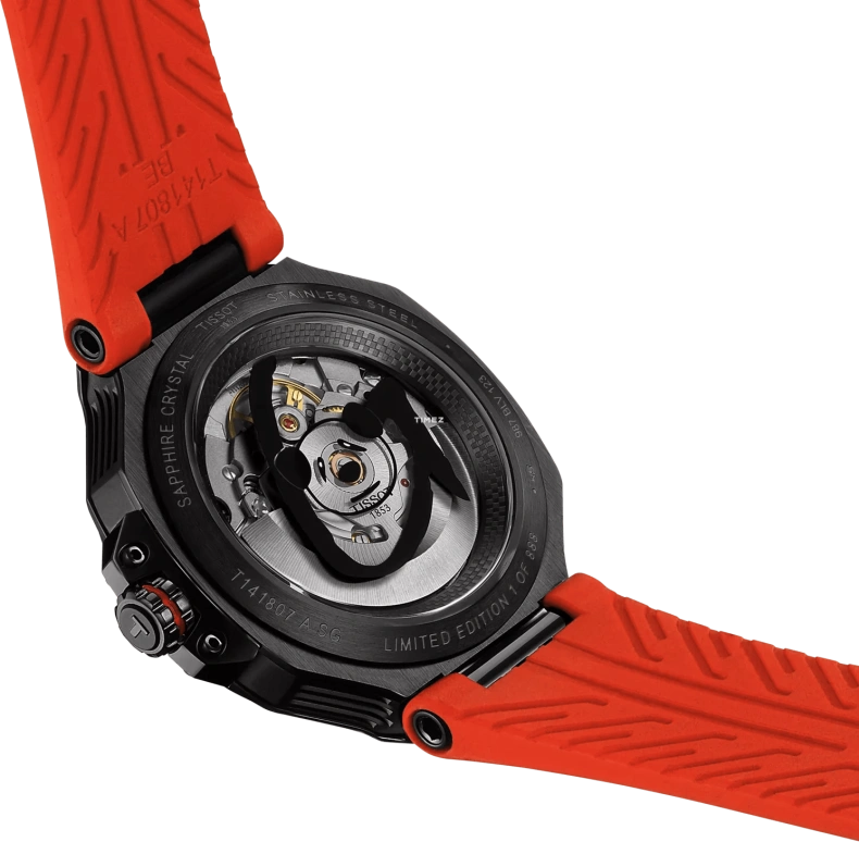 Tissot,T-Race 41mm,41mm,Stainless Steel,Black,Automatic,Day,80hours,T141,T141.807.37.057.01