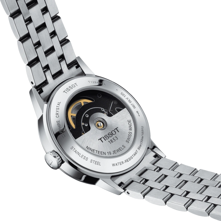 Tissot,Dream 42mm,42mm,Stainless Steel,Silver,Automatic,Day,72hours,T129,T129.407.11.031.00