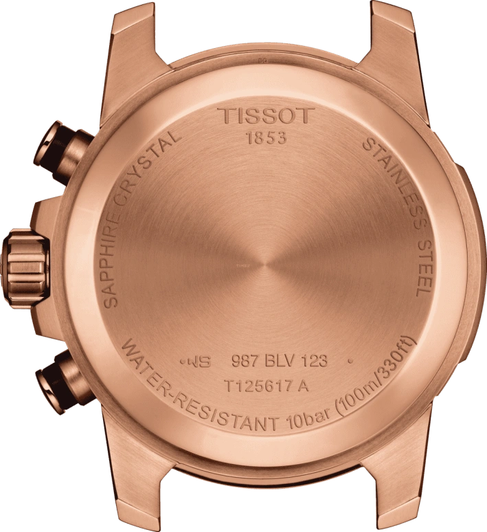 Tissot,Supersport 45.50mm,45.50mm,Aluminium,Stainless Steel,Black,Quartz,Chronograph,Day,T125,T125.617.36.051.00