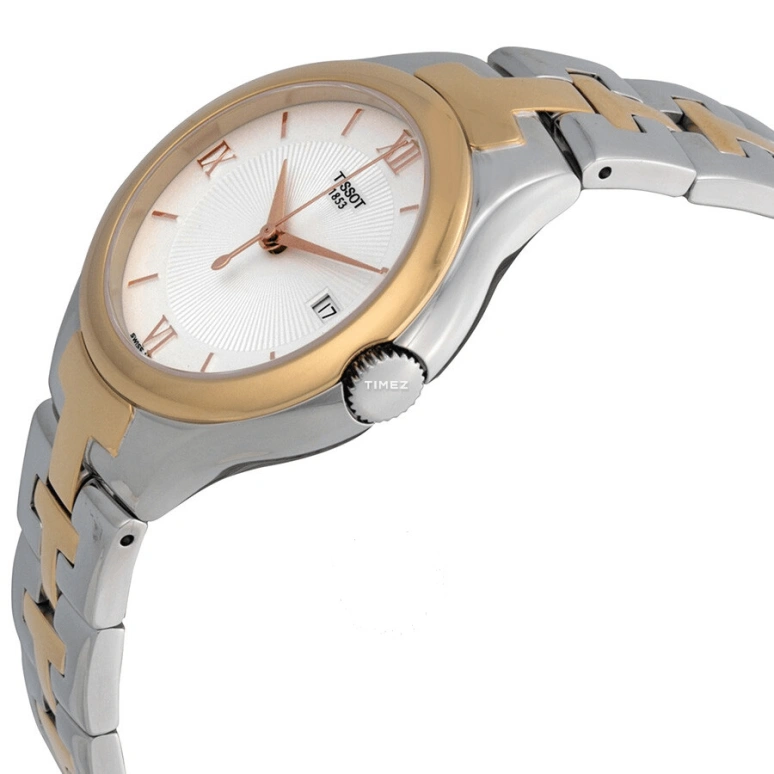 Tissot,T-Lady 41.50mm,41.50mm,Stainless Steel,White,Quartz,Day,26280hours,T082,T082.210.22.038.00