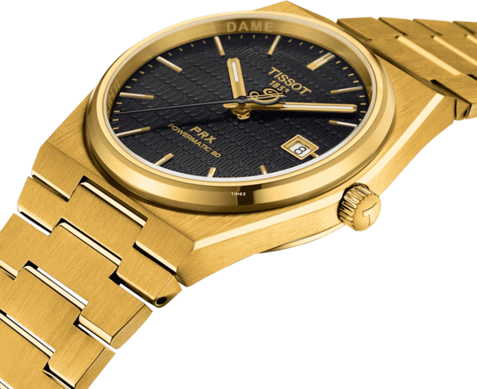 Tissot,PRX 40mm,40mm,Stainless Steel,Black,Automatic,Day,80hours,T137,T137.407.33.051.00