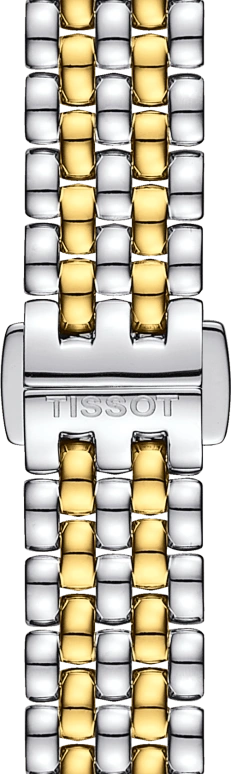 Tissot,T-Gold 27.20x24.40mm,27.20x24.40mm,Stainless Steel,White,Quartz,26280hours,Sapphire,T103,T103.110.22.033.00