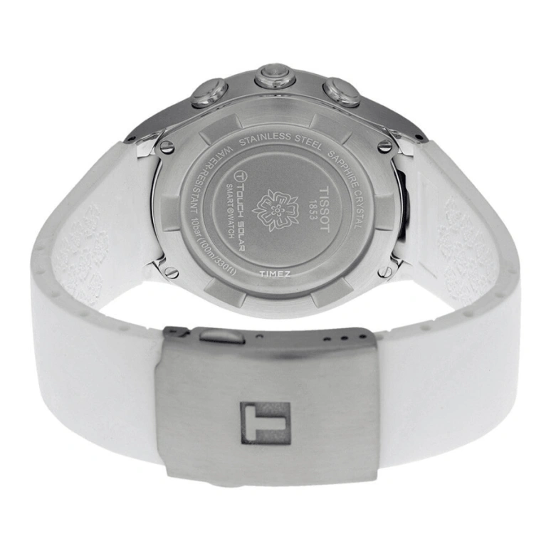 Tissot,Touch 38mm,38mm,Stainless Steel,White,Quartz,Chronograph,Perpetual Calendar,Month,Date,In-house Caliber,Sapphire,Crystal Glass,T075,T075.220.17.017.00