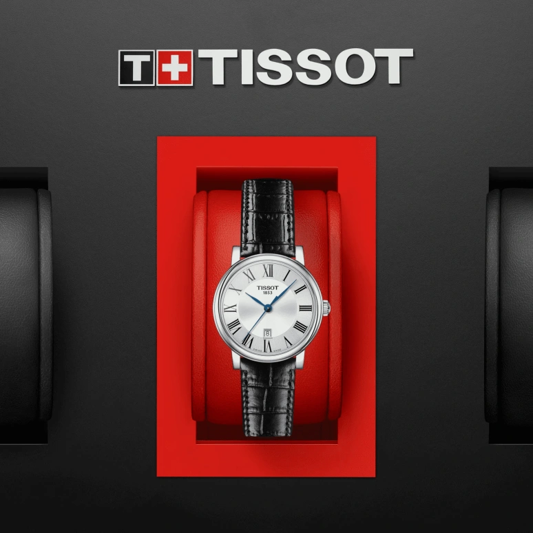 Tissot,Carson 30mm,30mm,Stainless Steel,Silver,Quartz,Day,26280hours,T122,T122.210.16.033.00