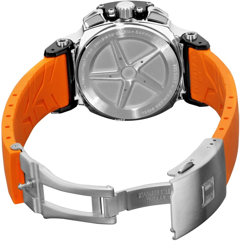 Tissot,T-Race 36.65mm,36.65mm,Stainless Steel,Black,Quartz,Chronograph,Day,T048,T048.217.27.057.00