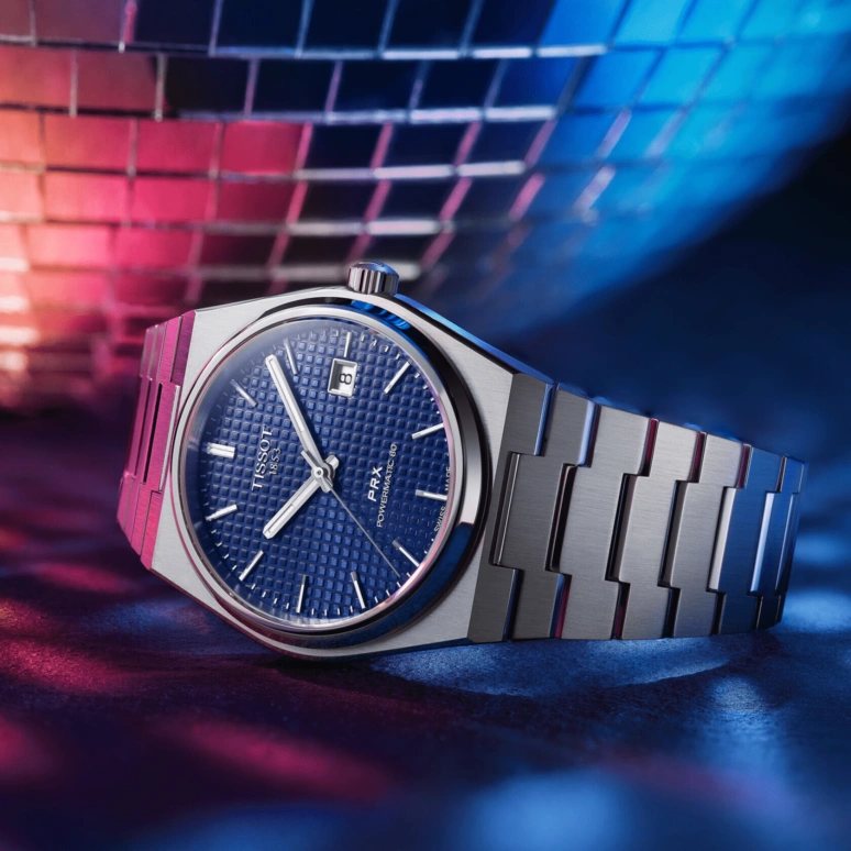 Tissot,PRX 40mm,40mm,Stainless Steel,Blue,Automatic,Day,80hours,T137,T137.407.11.041.00