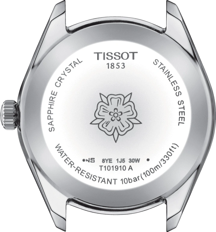 Tissot,PR 100 36mm,36mm,Stainless Steel,Blue,Quartz,Date,26280hours,T101,T101.910.11.351.00