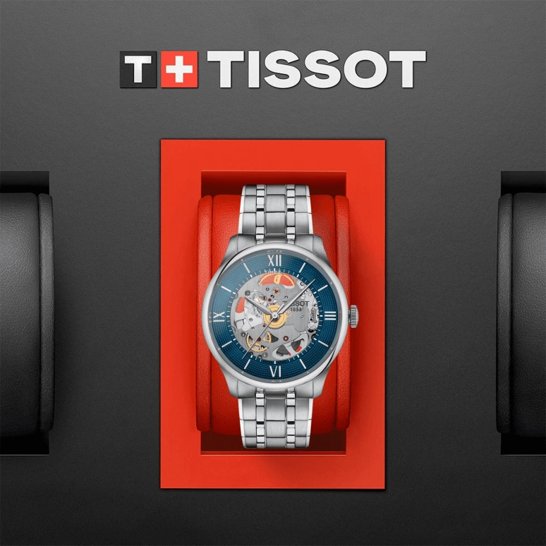 Tissot,Chemin Des Tourelles 39mm,39mm,Stainless Steel,Blue,Automatic,80hours,Round,T139,T139.836.11.048.00
