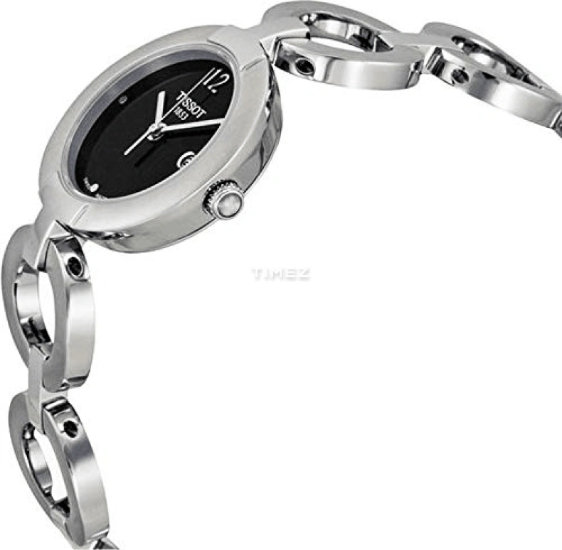 Tissot,T-Trend 28mm,28mm,Stainless Steel,Black,Quartz,Day,26280hours,T084,T084.210.11.057.00