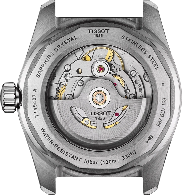Tissot,PRS 516 37mm,37mm,Stainless Steel,Black,Automatic,Day,In-house Caliber,T149,T149.407.11.051.00