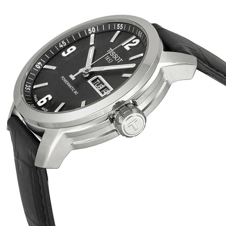 Tissot,PRC 200 39mm,39mm,Stainless Steel,Black,Automatic,Date,Day,T055,T055.430.16.057.00