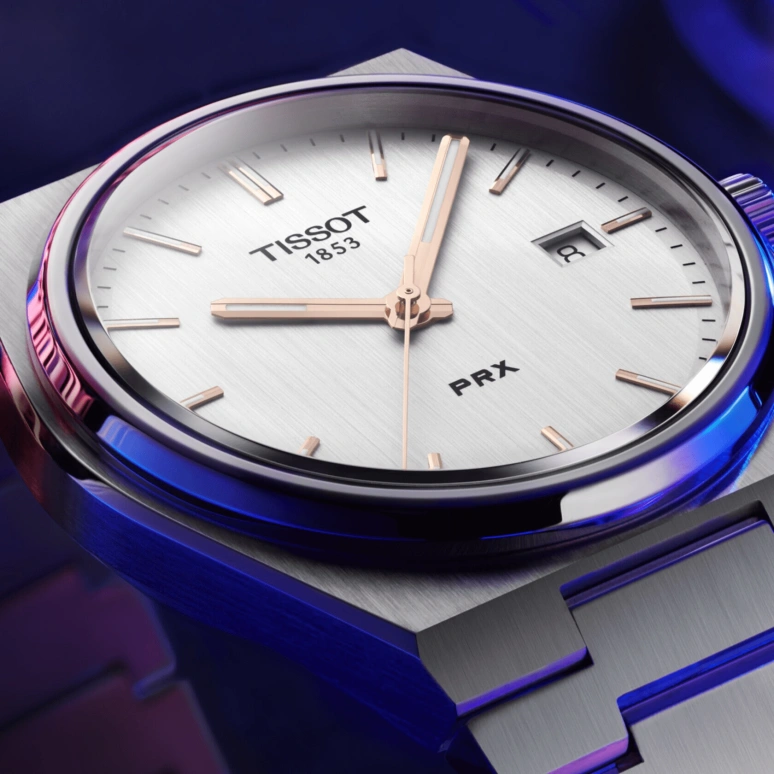 Tissot,PRX 40mm,40mm,Stainless Steel,Silver,Quartz,Date,Sapphire,T137,T137.410.11.031.00