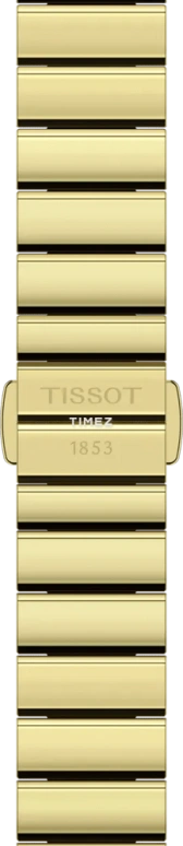 Tissot,SRV 30x21.80mm,30x21.80mm,Stainless Steel,Champagne,Quartz,Sapphire,Crystal Glass,Rectangular,T160,T160.110.33.023.00