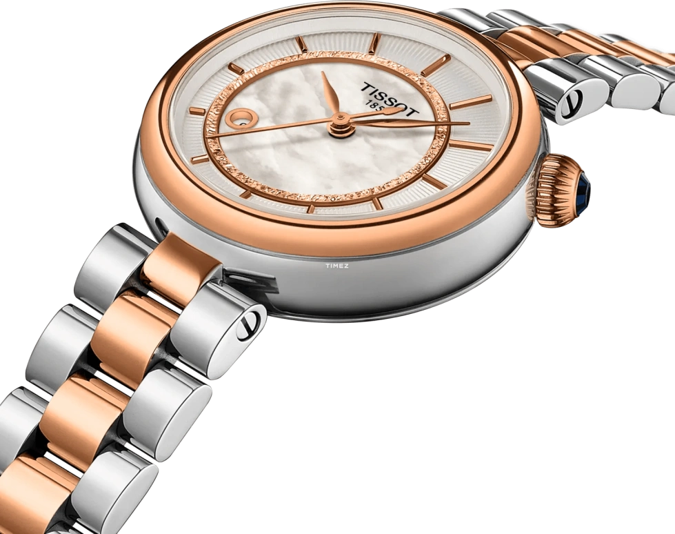 Tissot,Bellissima 28mm,28mm,Stainless Steel,White,Automatic,Day,Sapphire,Crystal Glass,T152,T152.207.22.111.00