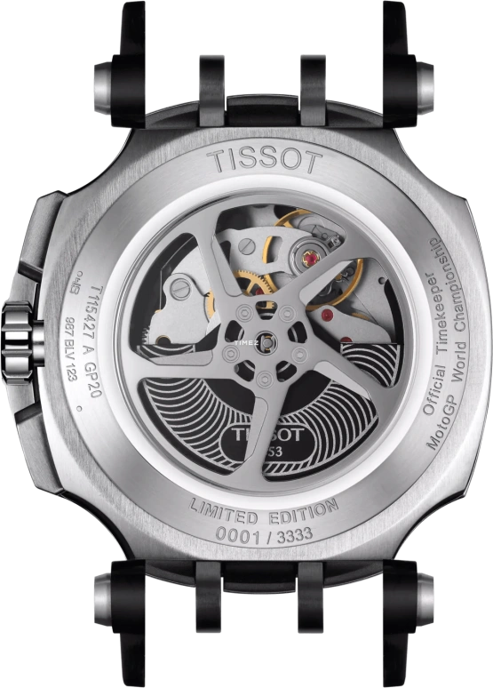 Tissot,T-Race 45x48.80mm,45x48.80mm,Stainless Steel,Black,Automatic,Chronograph,Day,T1154272705700