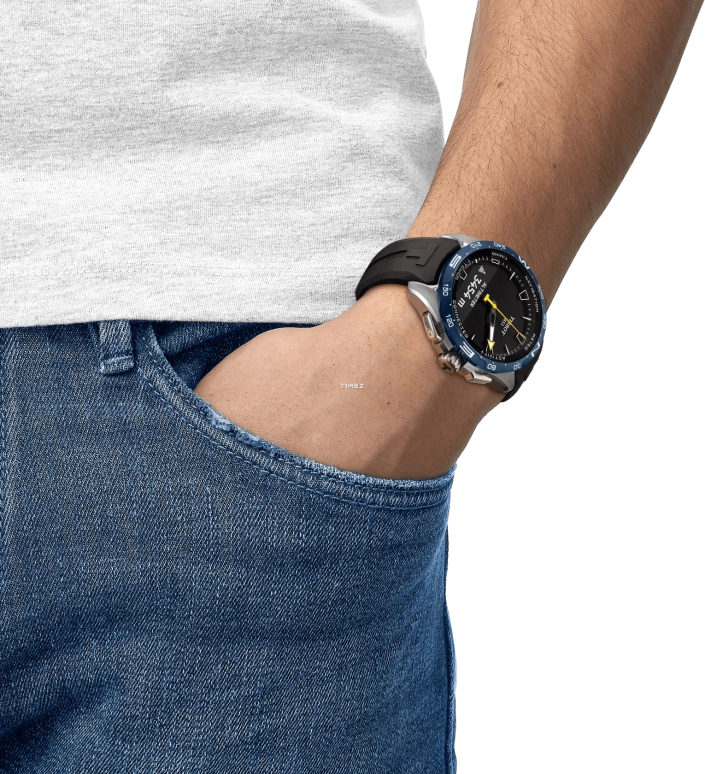 Tissot,Touch 47.50mm,47.50mm,Titanium,Ceramic,Black,Quartz,Chronograph,Perpetual Calendar,World Time,Altitude Indicator,Sapphire,Crystal Glass,Round,T121,T121.420.47.051.05
