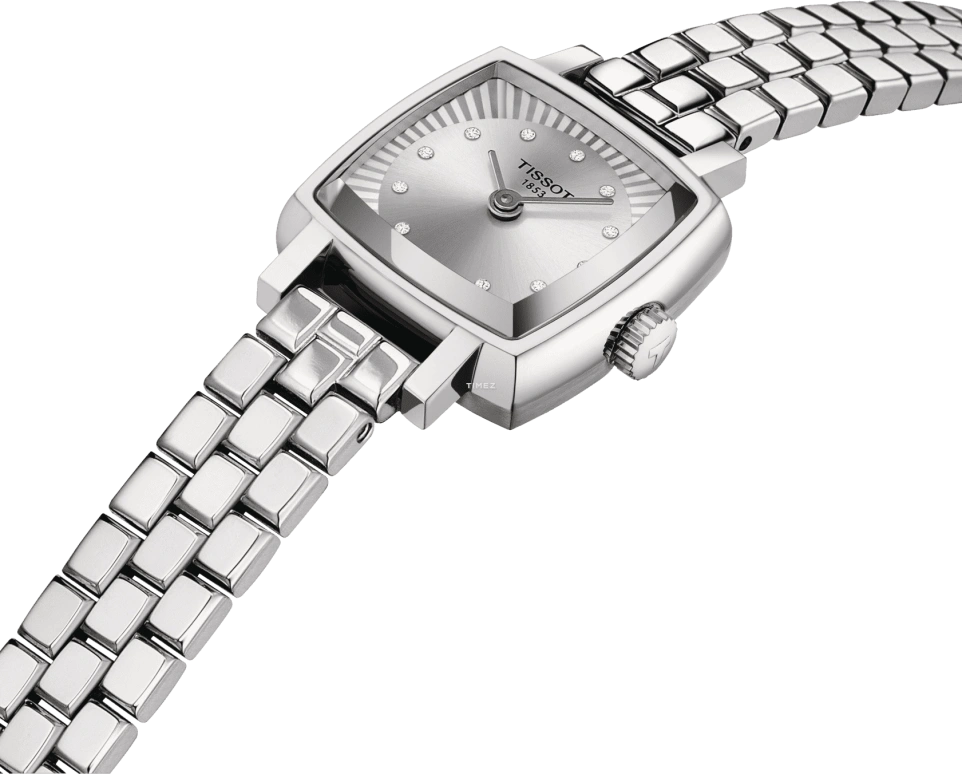 Tissot,Lovely 20mm,20mm,Stainless Steel,Silver,White,Quartz,26280hours,Sapphire,Crystal Glass,T058,T058.109.11.036.01