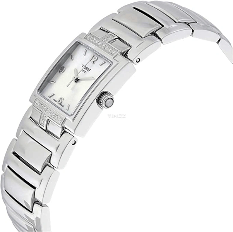 Tissot,T-Trend 23.81mm,23.81mm,Stainless Steel,Silver White,Quartz,26280hours,Sapphire,Crystal Glass,T051,T051.310.61.117.00