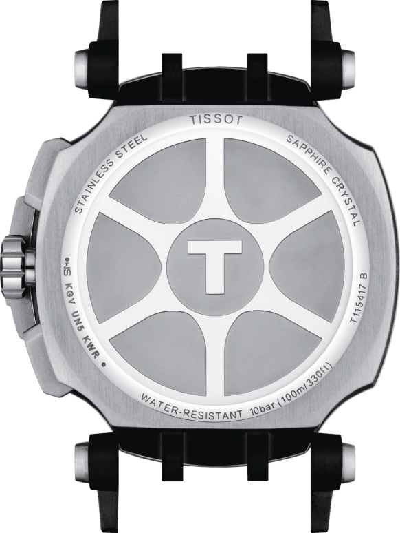 Tissot,T-Sport 43mm,43mm,Stainless Steel,Black,Sapphire,Closed,T115,T115.417.27.057.04