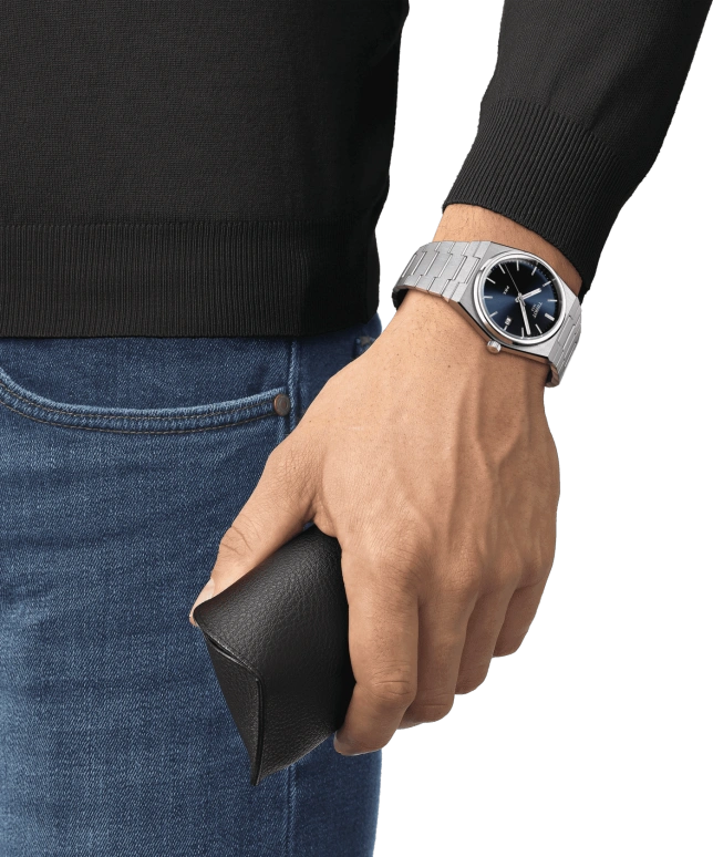 Tissot,PRX 40mm,40mm,Stainless Steel,Blue,Quartz,Date,Sapphire,T137,T137.410.11.041.00