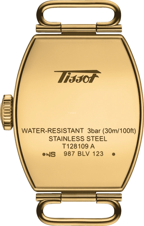 Tissot,Heritage 30.10mm,30.10mm,Stainless Steel,Champagne,Quartz,26280hours,Sapphire,T128,T128.109.36.022.00