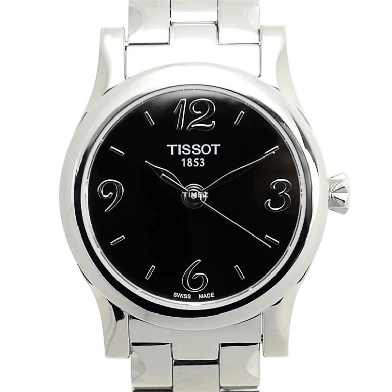 Tissot,T-Classic 28mm,28mm,Stainless Steel,Black,Quartz,26280hours,Sapphire,T028,T028.210.11.057.00