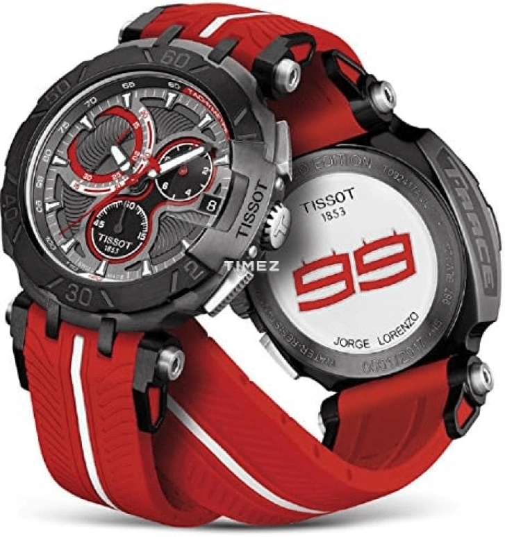 Tissot,T-Sport 47.20x45.25mm,47.20x45.25mm,Stainless Steel,Smoky Gray,Quartz,Chronograph,Day,T092,T092.417.37.061.02