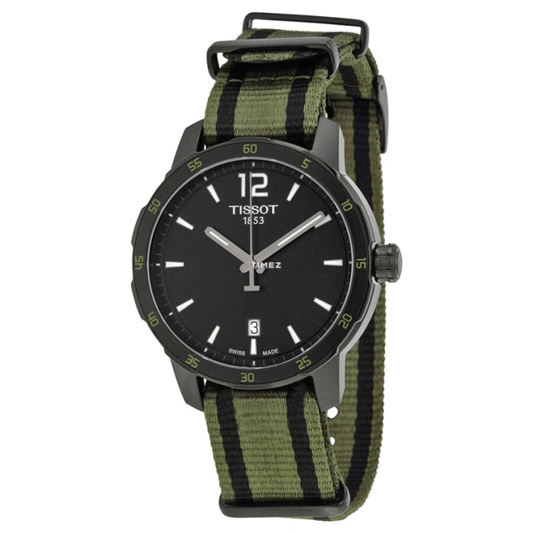 Tissot,T-Sport 40mm,40mm,Stainless Steel,Black,Quartz,Day,26280hours,T095,T095.410.37.057.00