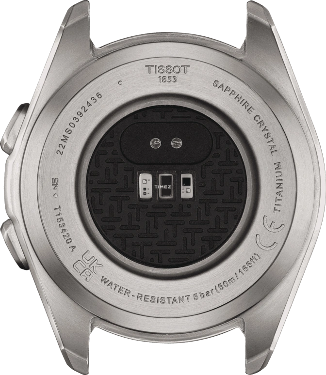 Tissot,Touch 43mm,43mm,Titanium,Black,Quartz,Smartwatch,In-house Caliber,T153,T153.420.44.051.00