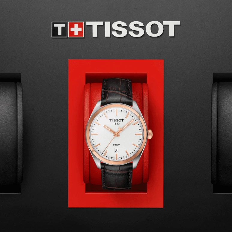 Tissot,PR 100 39mm,39mm,Stainless Steel,Silver,Quartz,Day,26280hours,T101,T101.410.26.031.00