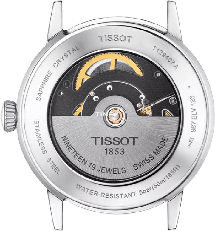 Tissot,Dream 42mm,42mm,Stainless Steel,Silver,Automatic,Day,72hours,T129,T129.407.16.031.00