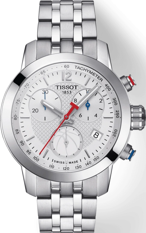 Tissot,T-Sport 34mm,34mm,Stainless Steel,Silver White,Quartz,26280hours,Sapphire,T055,T055.217.11.017.00