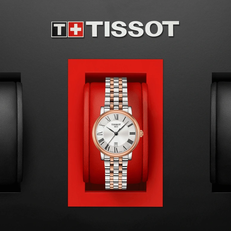 Tissot,Carson 30mm,30mm,Stainless Steel,Silver,Quartz,Day,26280hours,T122,T122.210.22.033.01