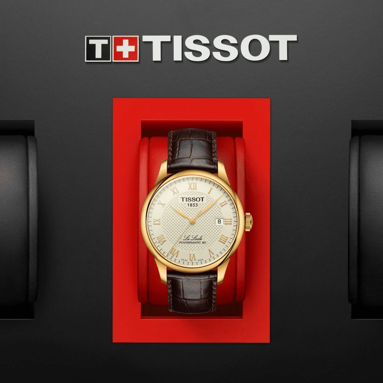 Tissot,Le Locle 39.30mm,39.30mm,Stainless Steel,Silver,Automatic,Day,80hours,T006,T006.407.36.263.00