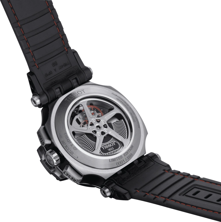 Tissot,T-Race 48.80mm,48.80mm,Stainless Steel,Black,Automatic,Chronograph,Date,Anti-magnetic,T115,T115.427.27.057.01