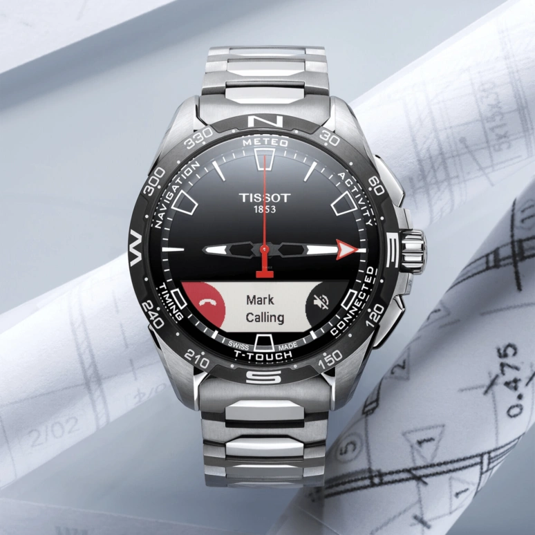Tissot,Touch 47mm,47mm,Titanium Gold,Black,Sapphire,T121,T121.420.44.051.00